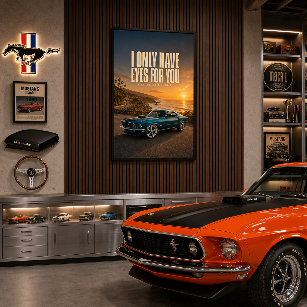 1969 ford mustang mach1 i only have eyes for you black frame 1969 ford mustang mach1 i only have eyes for you black frame