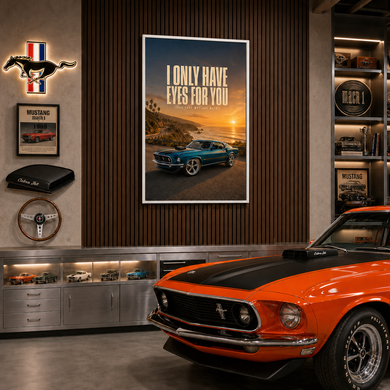 1969 ford mustang mach1 i only have eyes for you white frame 1969 ford mustang mach1 i only have eyes for you white frame